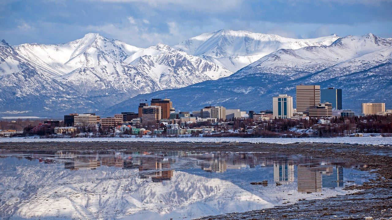 Alaska data center illustration