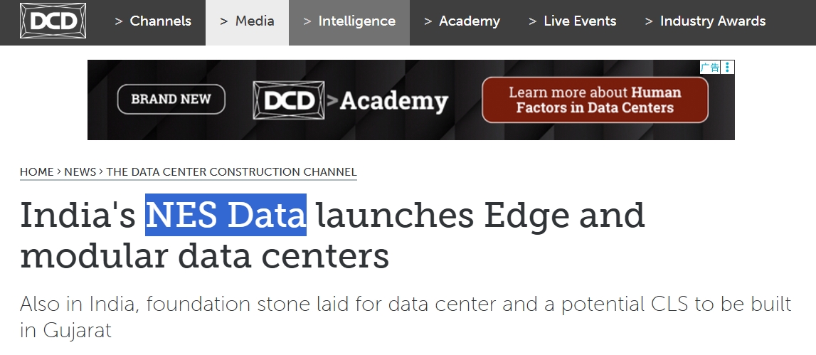 India's NES Data launches Edge and modular data centers|Idcnova-Media ...